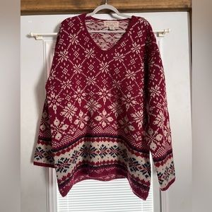 Wool V-Neck Sweater